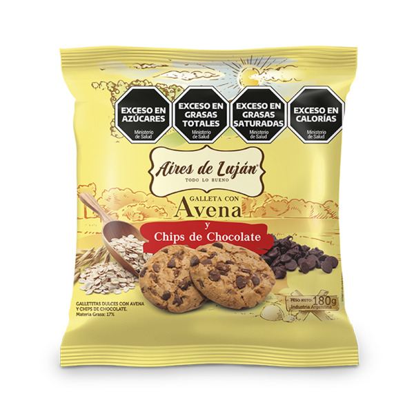 GALLETA A.LUJAN CHIP CHOC 180G